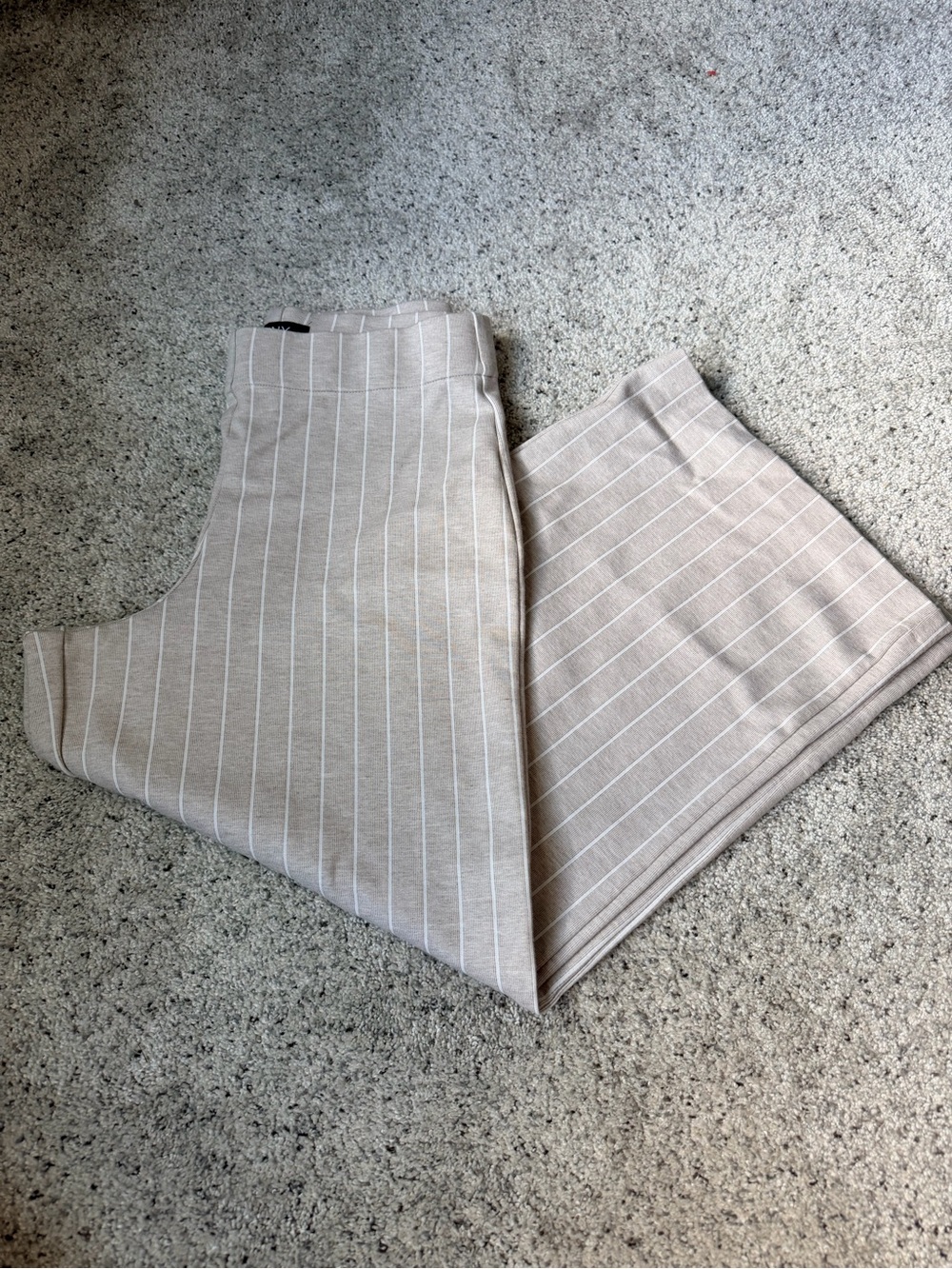Jones New York Cropped Wide Leg Trousers